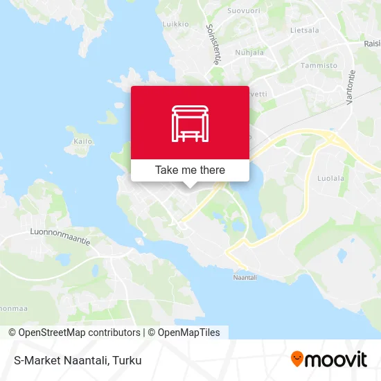 S-Market Naantali map