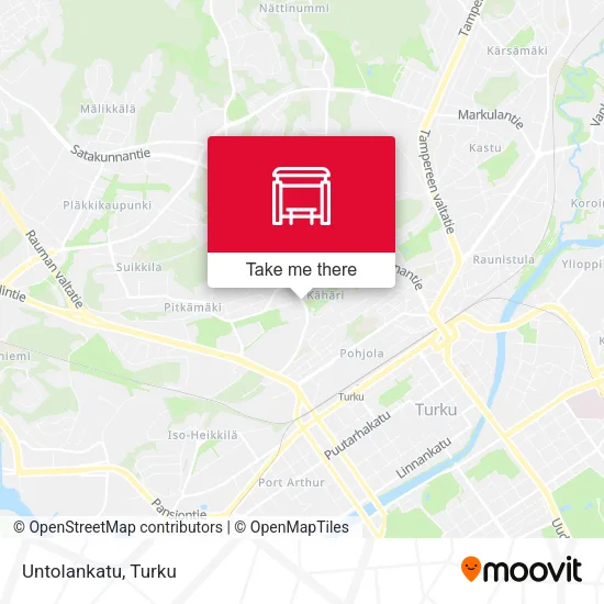 Untolankatu map