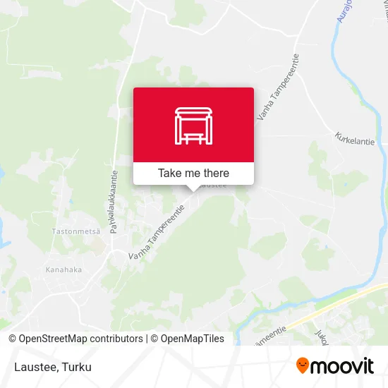 Laustee map