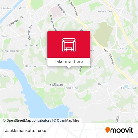 Jaakkimankatu map