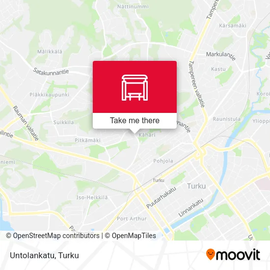 Untolankatu map