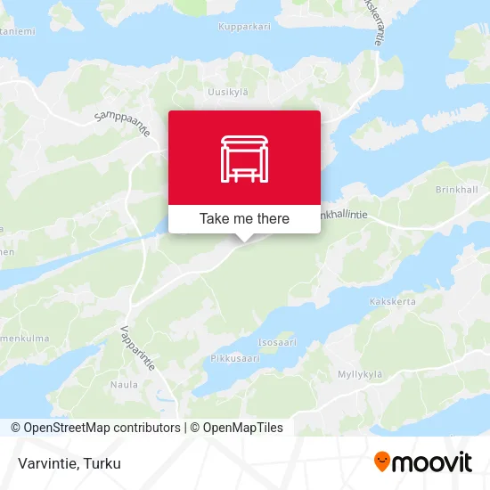 Varvintie map
