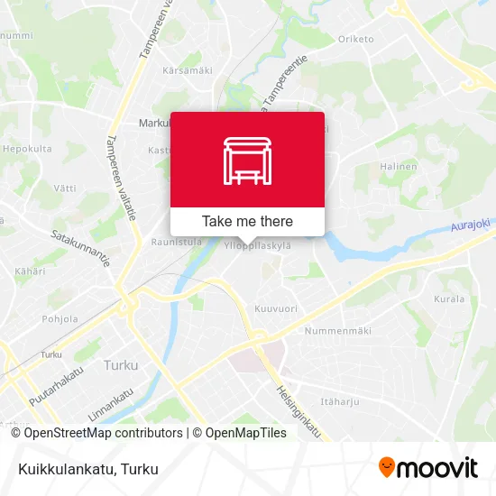 Kuikkulankatu map