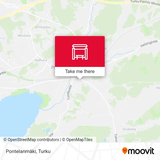 Pontelanmäki map