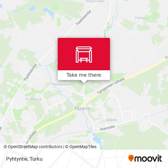 Pyhtyntie map