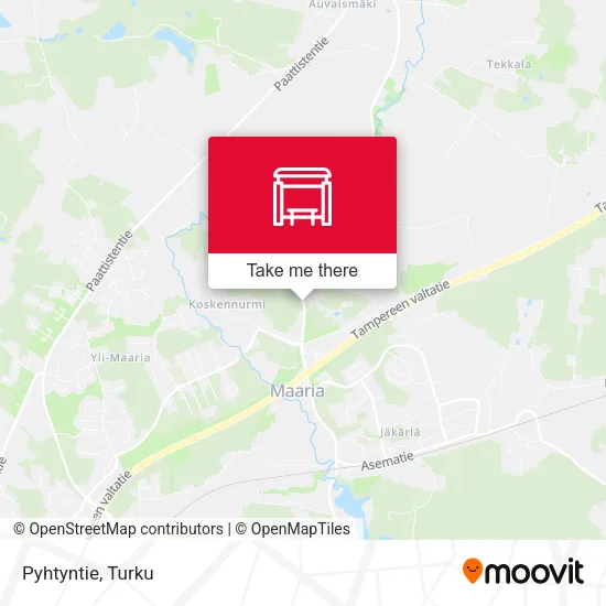 Pyhtyntie map