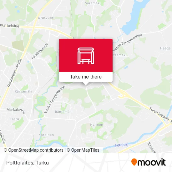 Polttolaitos map