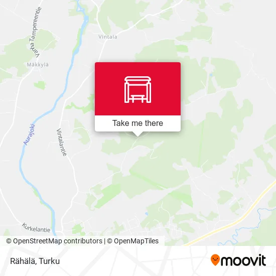 Rähälä map
