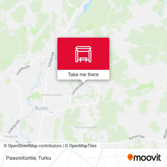 Paasniituntie map