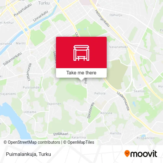 Puimalankuja map