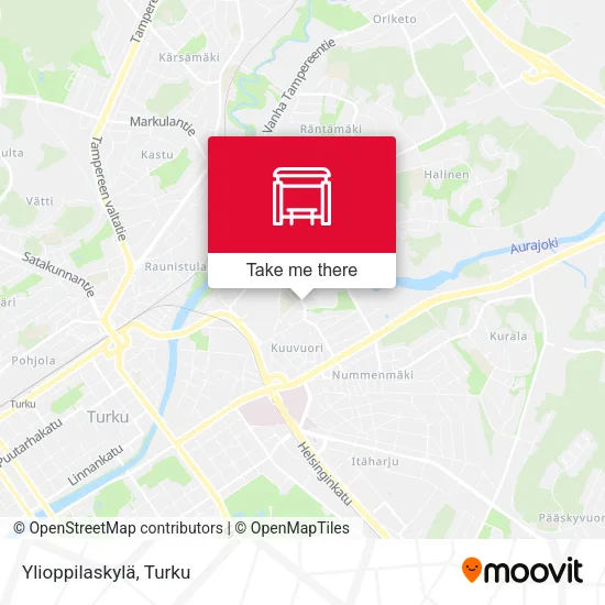 Ylioppilaskylä map