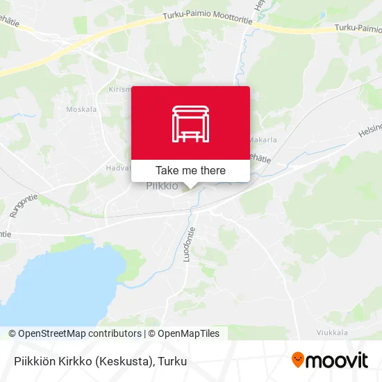 Piikkiön Kirkko (Keskusta) map