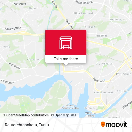 Rautatehtaankatu map