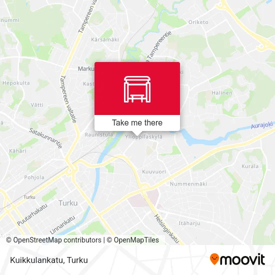 Kuikkulankatu map