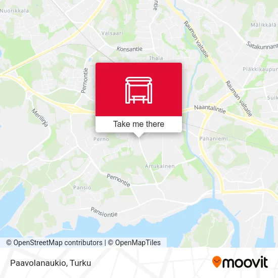 Paavolanaukio map