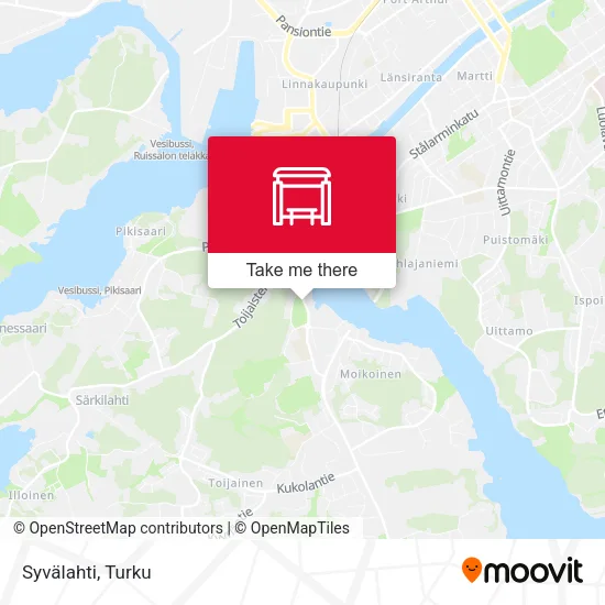 Syvälahti map