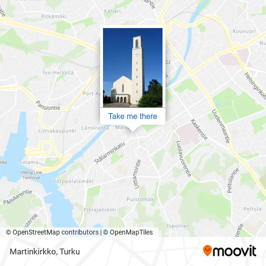 Martinkirkko map