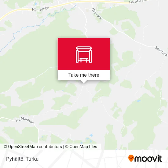 Pyhältö map