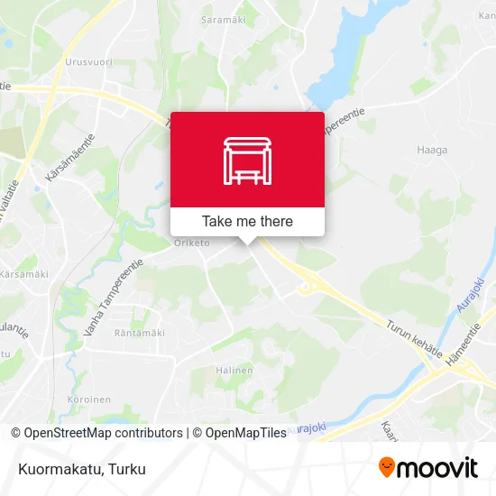 Kuormakatu map