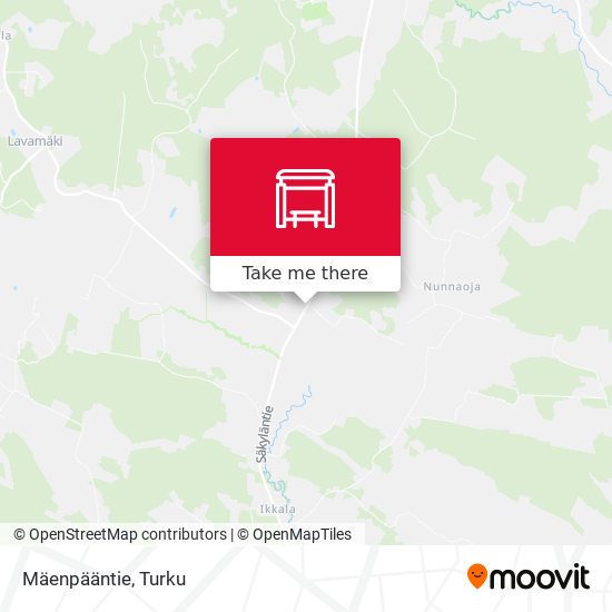 Mäenpääntie map