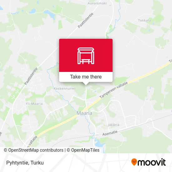 Pyhtyntie map