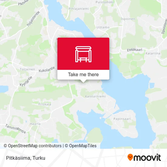 Pitkäsiima map