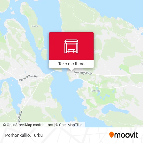 Porhonkallio map