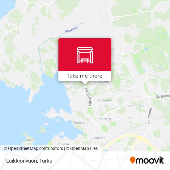 Luikkionvuori map