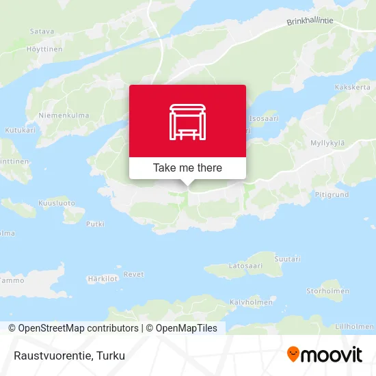 Raustvuorentie map