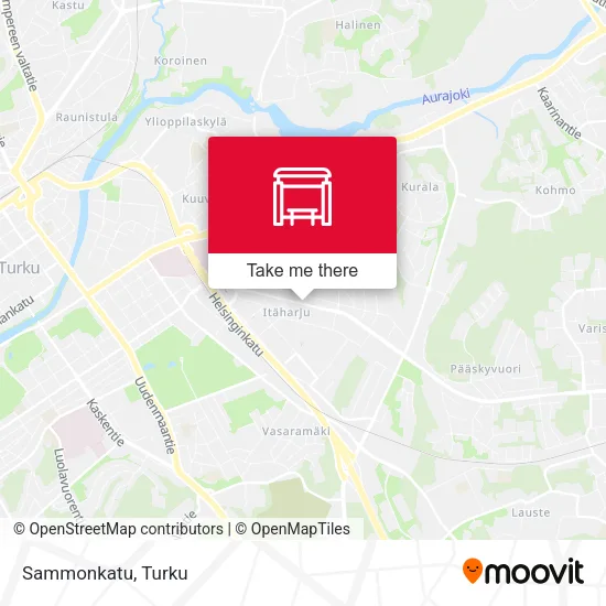 Sammonkatu map