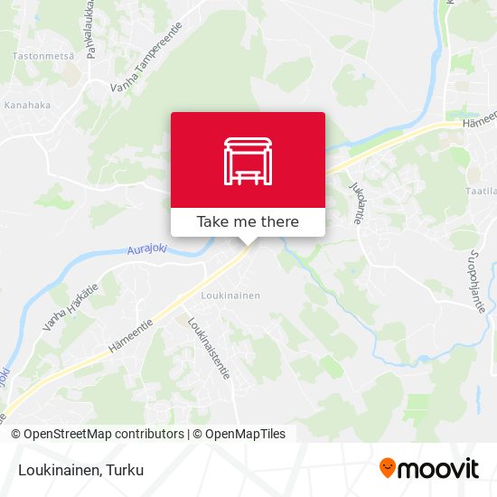 Loukinainen map