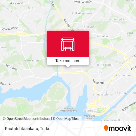 Rautatehtaankatu map