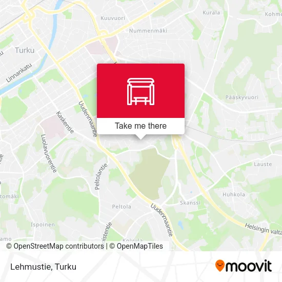 Lehmustie map