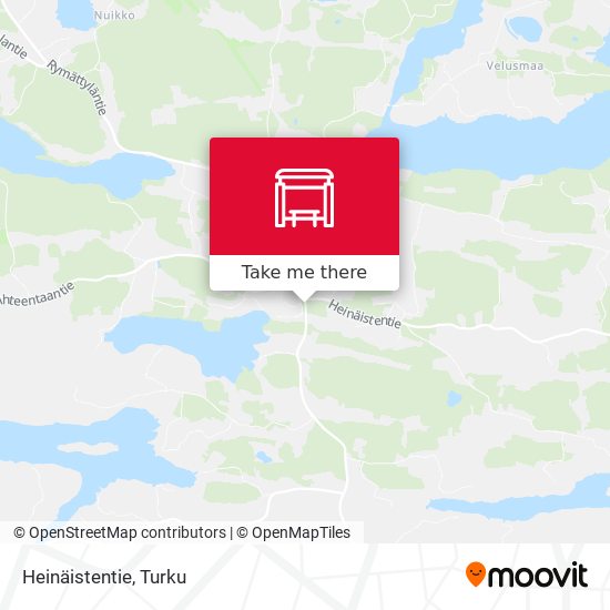 Heinäistentie map