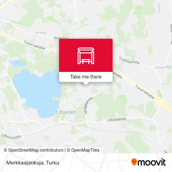 Merkkaajankuja map