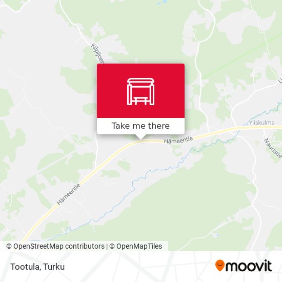 Tootula map