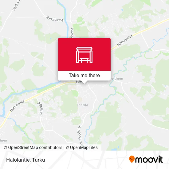 Halolantie map