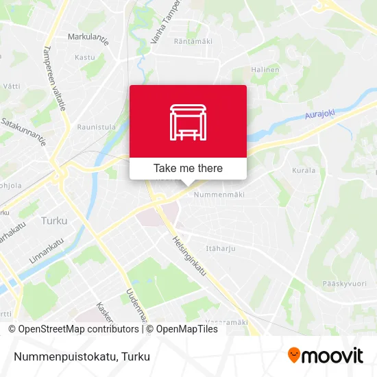 Nummenpuistokatu map