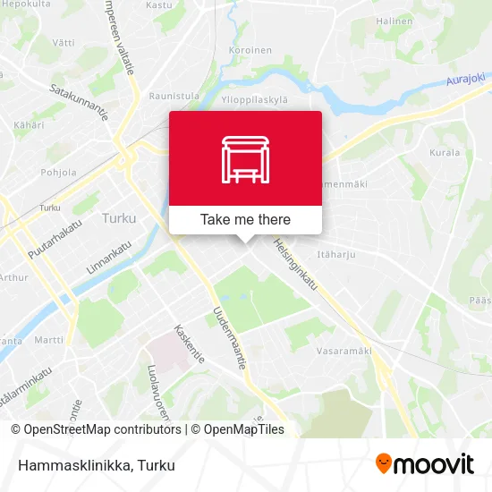 Hammasklinikka map