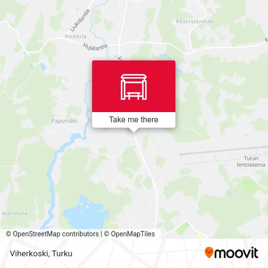 Viherkoski map