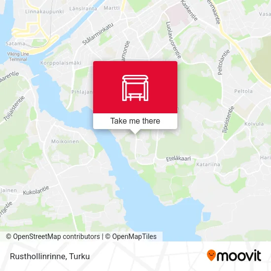 Rusthollinrinne map