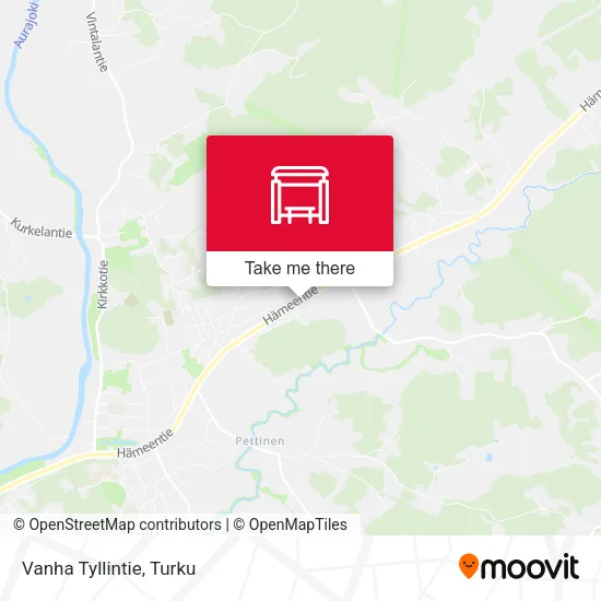 Vanha Tyllintie map