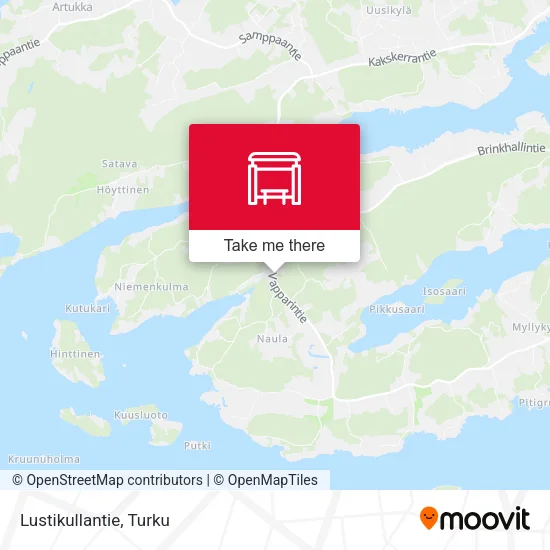 Lustikullantie map