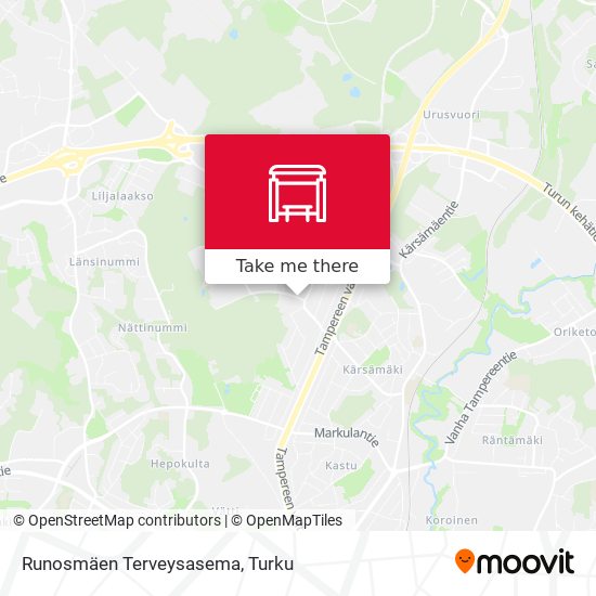 Runosmäen Terveysasema map