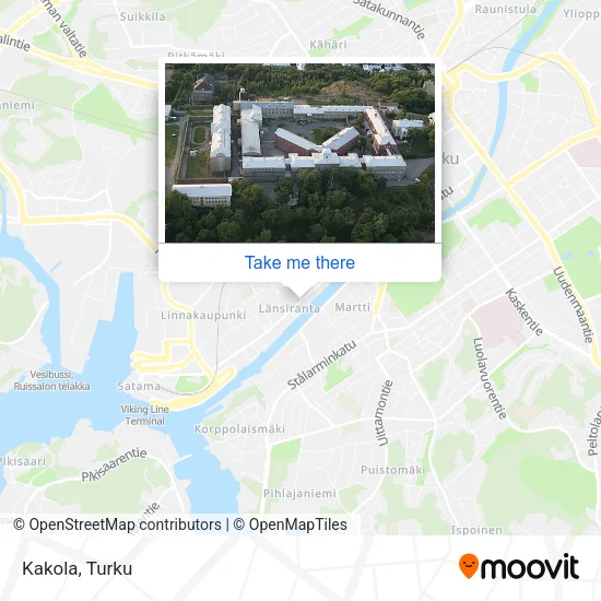 Kakola map