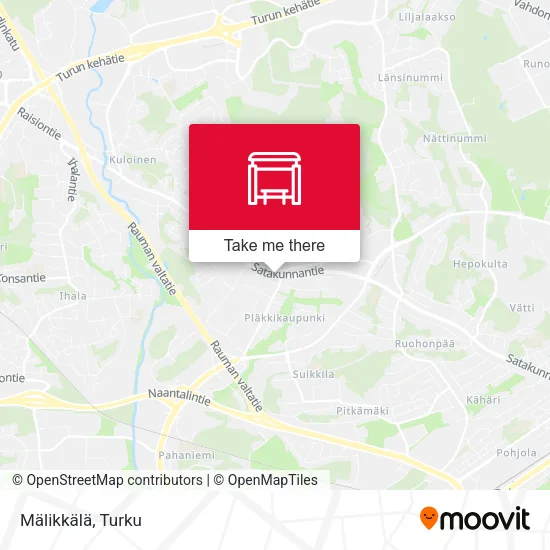 Mälikkälä map