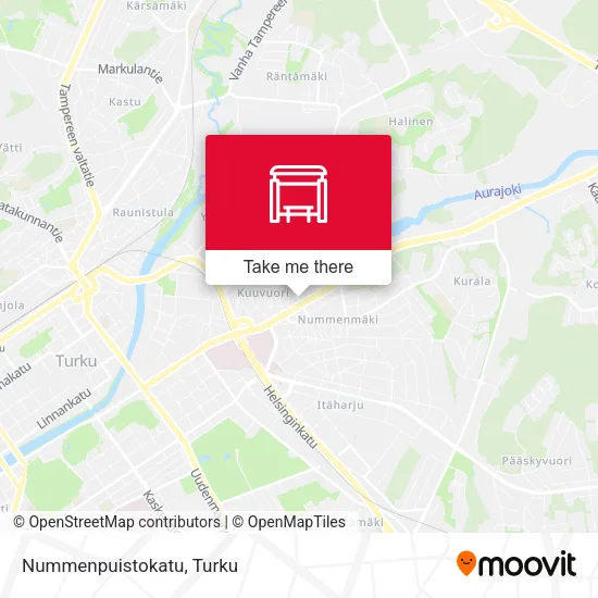 Nummenpuistokatu map