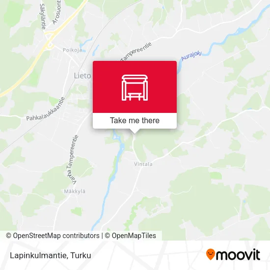 Lapinkulmantie map