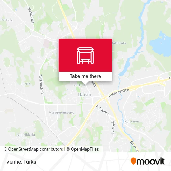 Venhe map