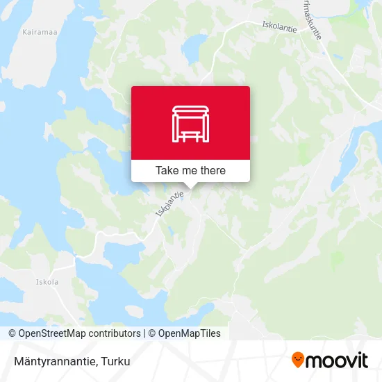 Mäntyrannantie map